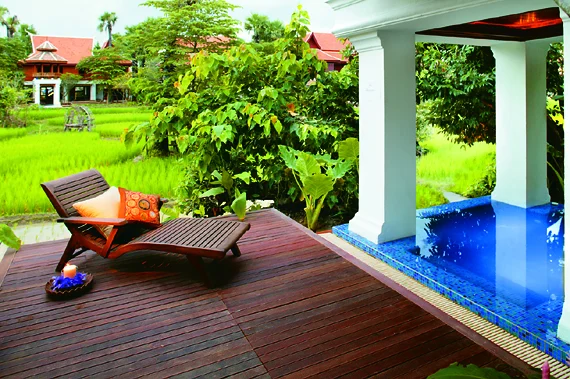 Mandarin Oriental Dhara Dhevi, бассейн Mandarin Oriental Dhara Dhevi, бассейн