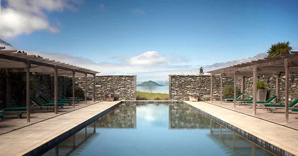 blanket bay - swiming pool